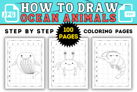 How to Draw Ocean Animals: A Guide to KDP Interior Design