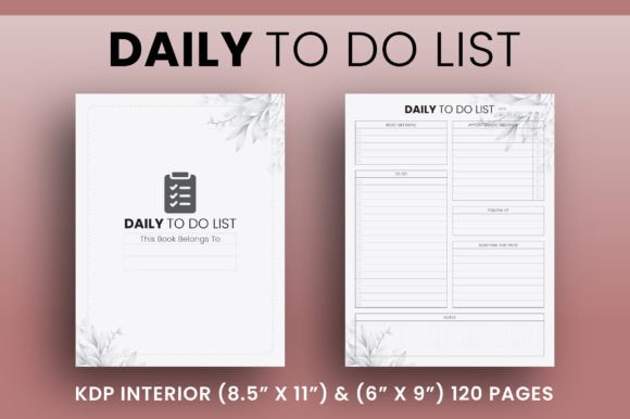 Master Your Day with a KDP Interior To-Do List Template