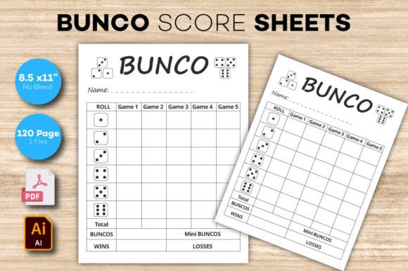 Printable Bunco Score Sheets: The Ultimate Convenience