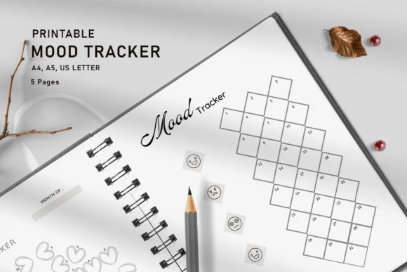 Printable Mood Tracker Pages: Your Yearlong Companion for Emotional Awareness