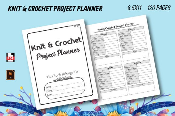 The Knit Crochet Project Planner: A Practical Asset for Organized Crafting
