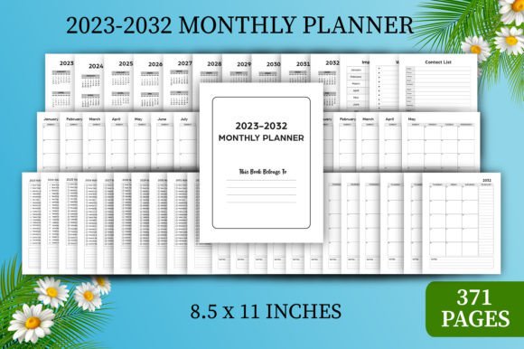 The Power of Perspective: How a 10 Year Monthly Planner 2023-2032 Transforms Goal Setting