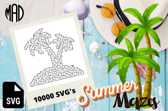 The Ultimate Guide to PALM TREE SHAPED MAZES - KDP SUMMER