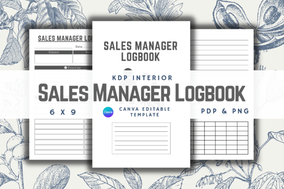 Unlock Your Amazon KDP Success: The Power of a Sales Manager Logbook KDP Interior