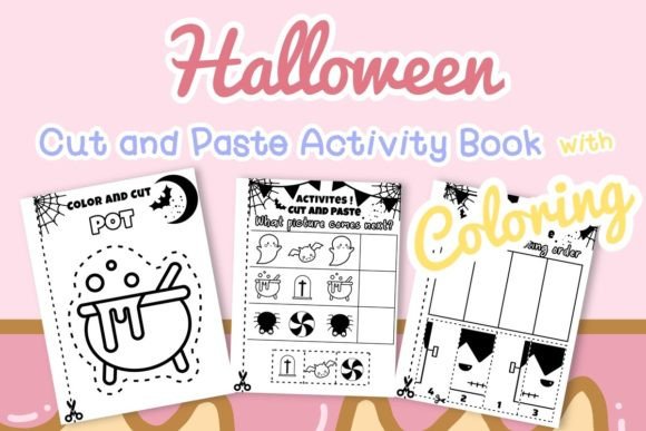 Unlocking Creativity and Fun with Halloween Cut and Paste Activity Pages