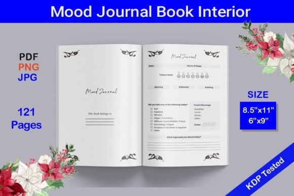 Unlocking Creativity with a Premium Mood Journal Book Interior for KDP