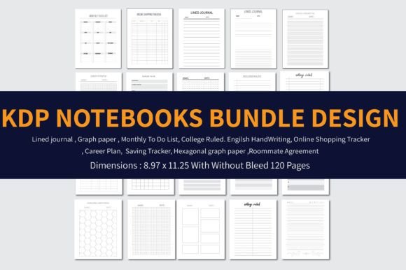 Unlocking Creativity with the KDP Notebooks Bundle Design
