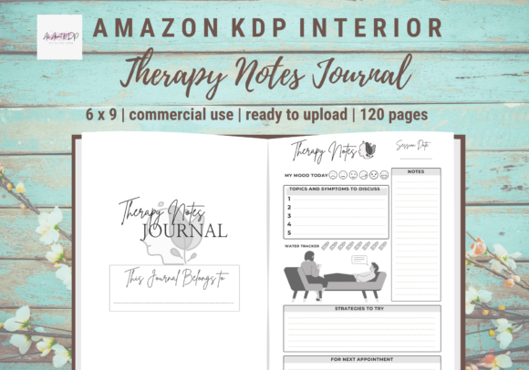 Your Journey Starts Here: Therapy Notes Journal Template