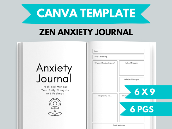 Your Path to Peace: Mastering the Anxiety Journal Zen Theme for Canva