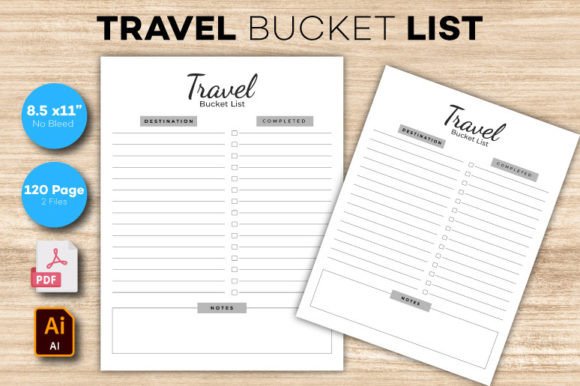 Your Ultimate Travel Bucket List Planner Kit